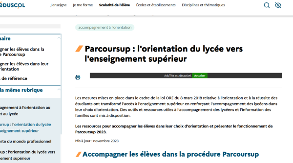 Guide pratique Parcoursup